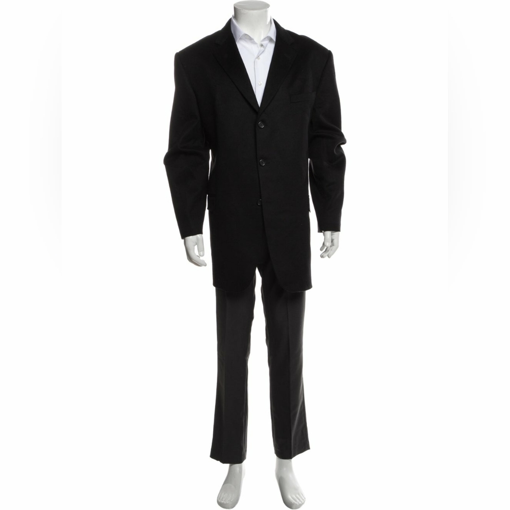 BURBERRY 100% CASHMERE MEN'S BLAZER JACKET OVERCOAT